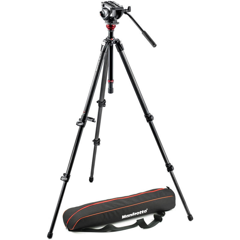 Manfrotto MVH500AH,755CX3 com Cabeça de inclinação do vídeo