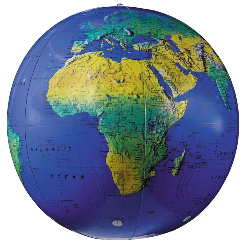 Replogle Globo Inflatable globe topographical, 40cm