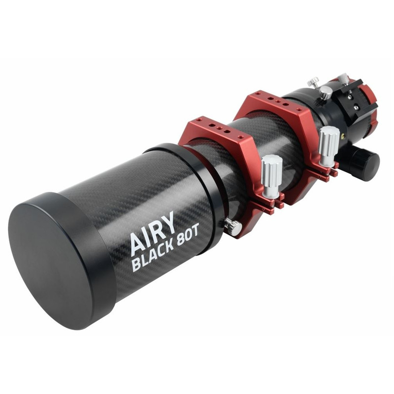 PrimaLuceLab Refrator apocromático AP 80/500 Airy Black 80T Carbon OTA