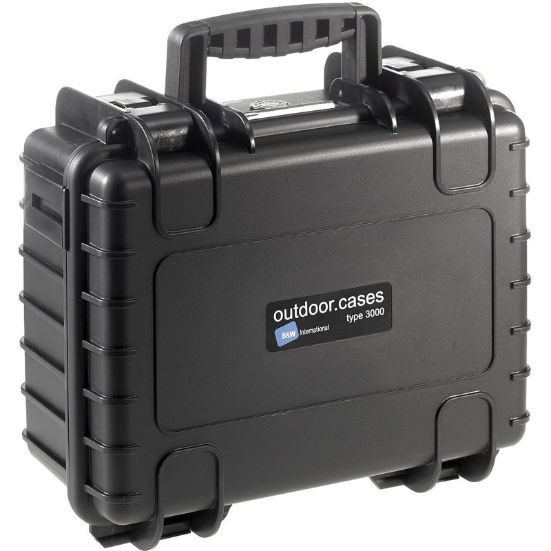 B+W Type 3000 preto/compartimentos
