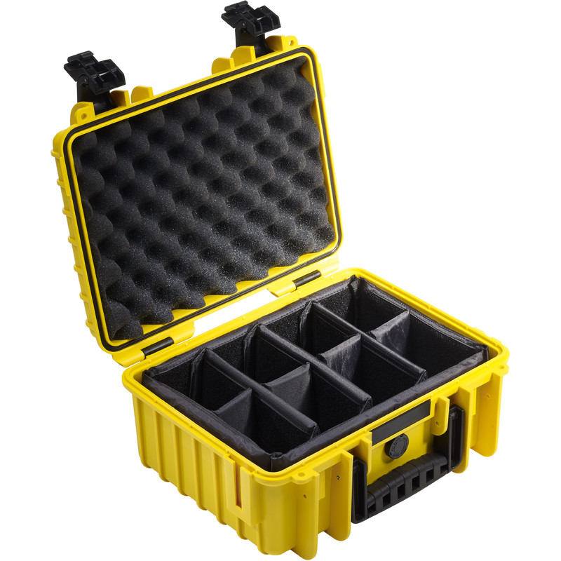 B+W Type 3000 amarelo/compartimentos
