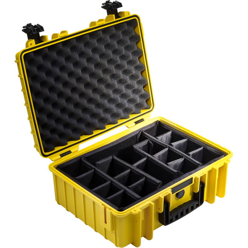 B+W Type 5000 amarelo/compartimentos