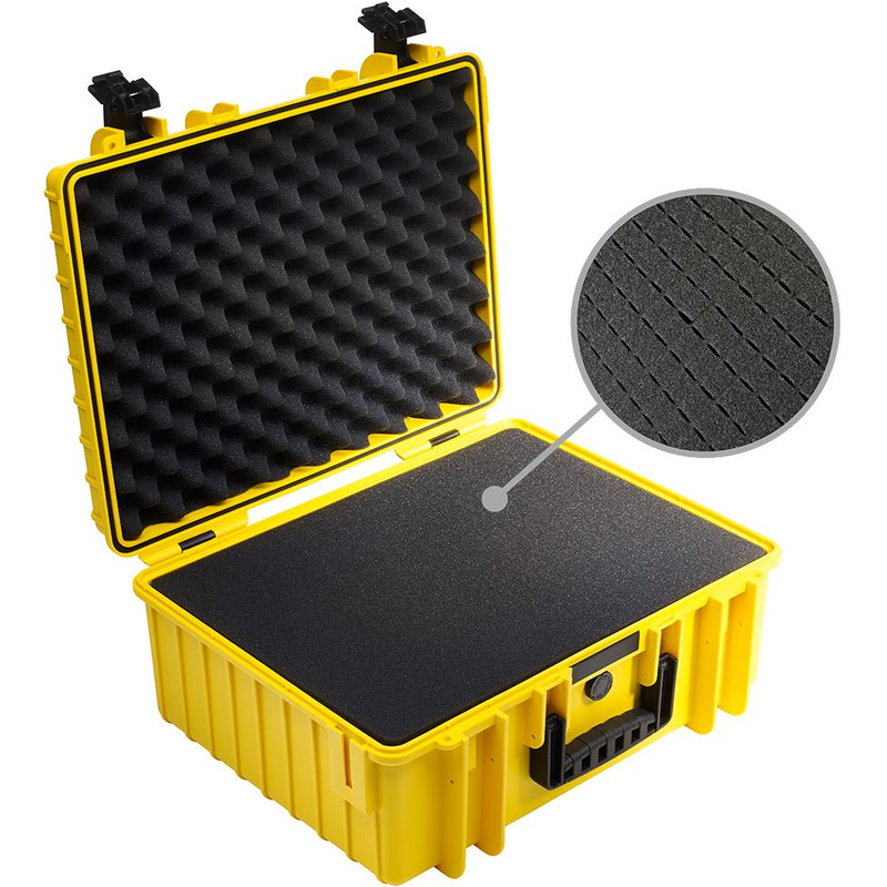 B+W Type 6000 espuma/amarelo