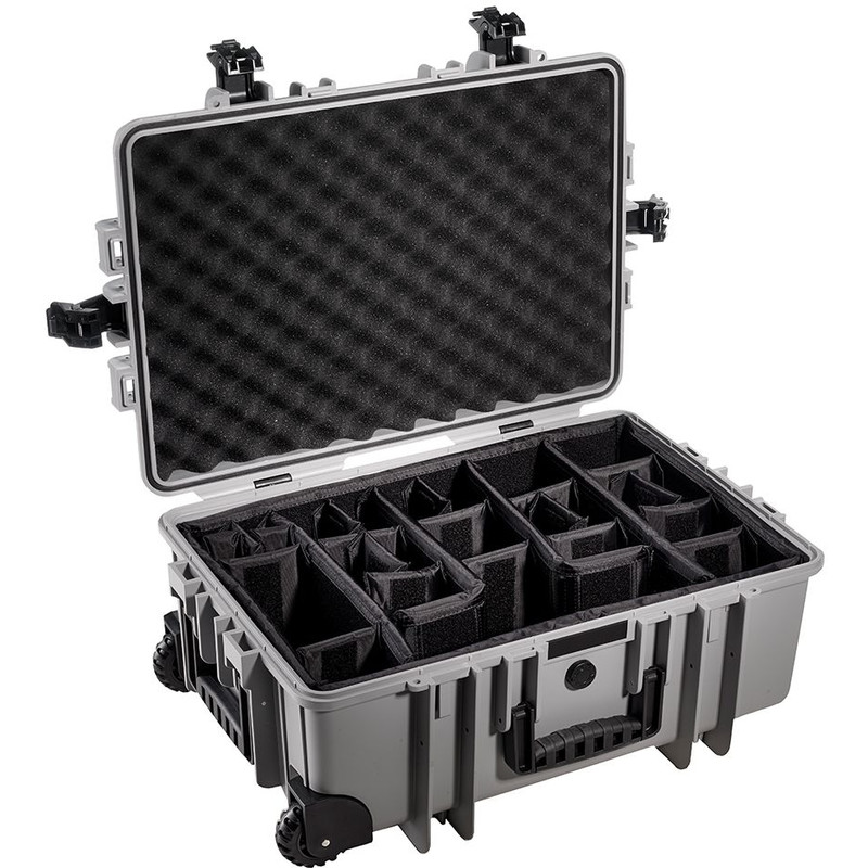 B+W Type 6700 cinzento/compartimentos
