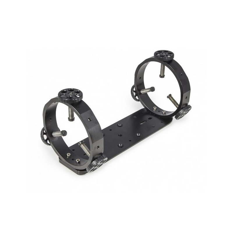 Baader Placa de montagem dupla e suporte para Anéis de fixação de telescópio guia, estilo Losmandy-Style