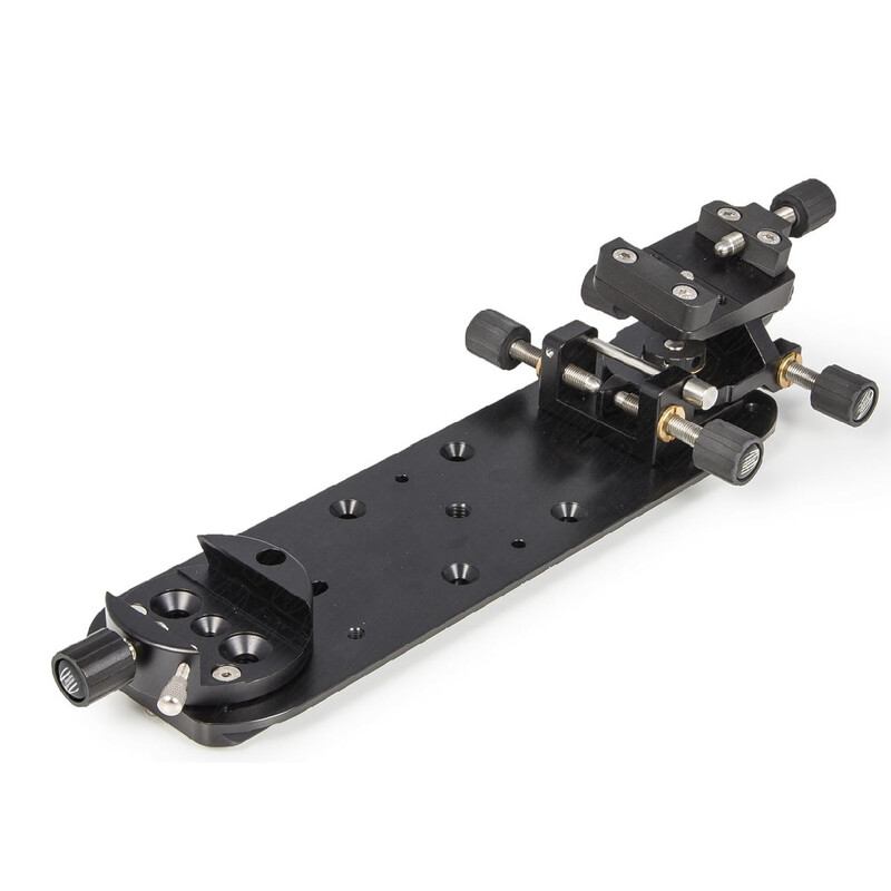 Baader Placa de montagem dupla e suporte para Anéis de fixação de telescópio guia, estilo Losmandy-Style