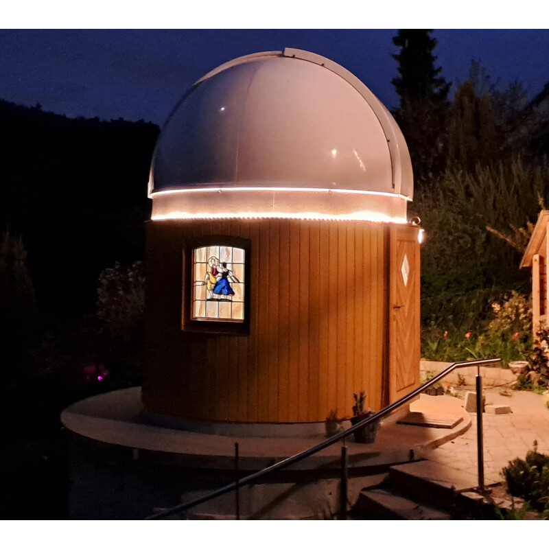 Pulsar Cúpula de observatório 2,7m com anel 2ª geração