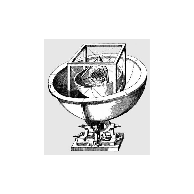 AstroMedia Kepler's glass Cosmographic Mystery