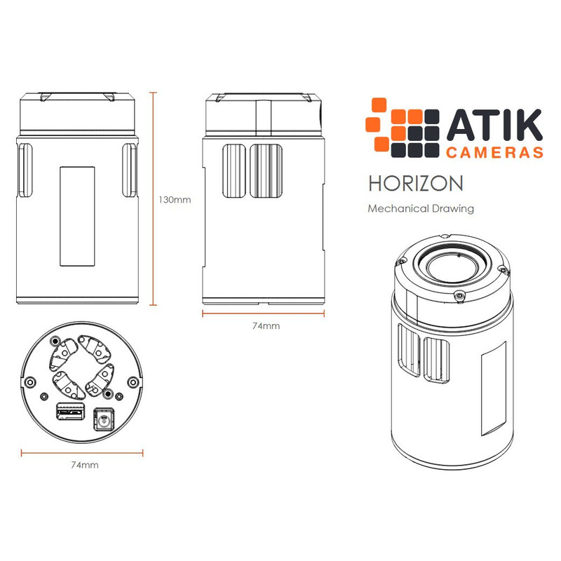 Atik Câmera Horizon Mono