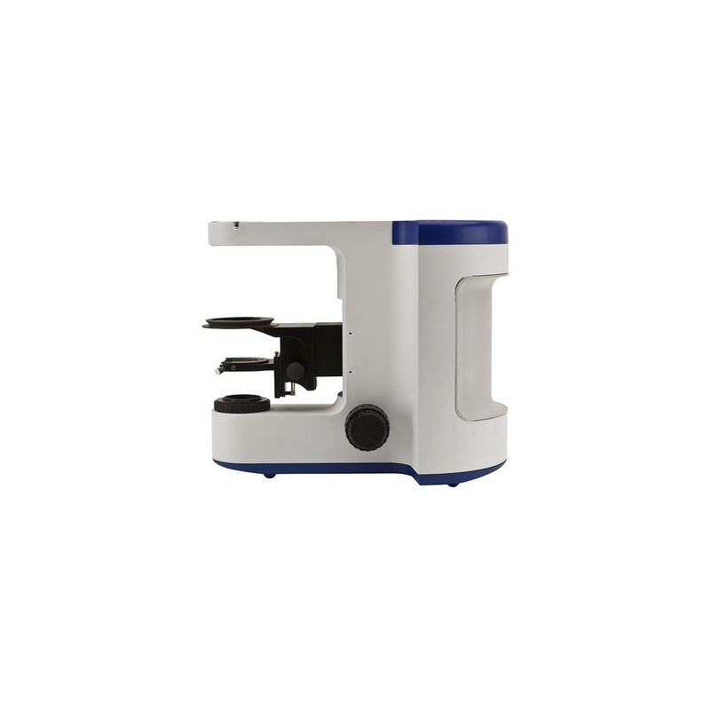 Optika M-1021B microscope body, focusing unit, X-LED8