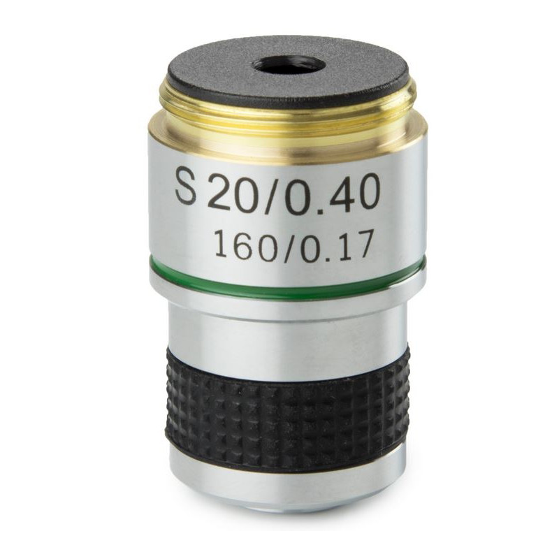 Euromex objetivo 20X/0.40 achro, parafocal 35mm, MB.7020 microscope objective (MicroBlue)