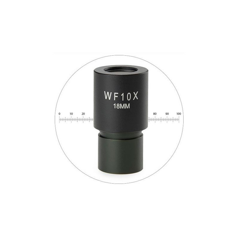 Euromex Ocular de medição HWF 10X/18mm, micrometer scale eyepiece, EC.6010-M (EcoBlue)