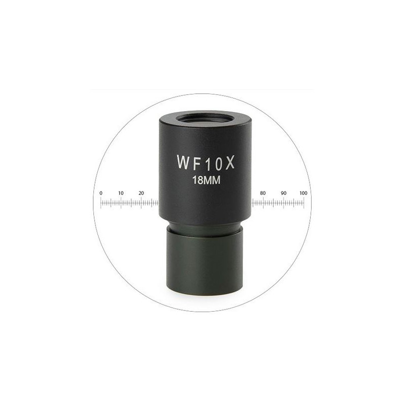 Euromex Ocular de medição HWF 10x/18 mm, escala micrométrica, EC.6010-M (EcoBlue)