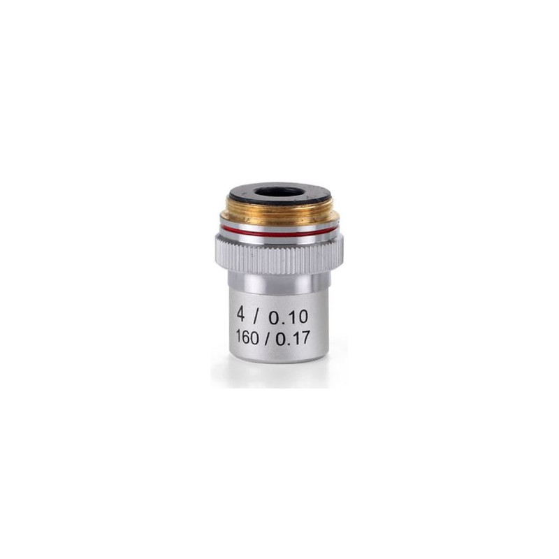 Euromex objetivo 4x/0.10 achro, DIN, EC.7004 (EcoBlue)