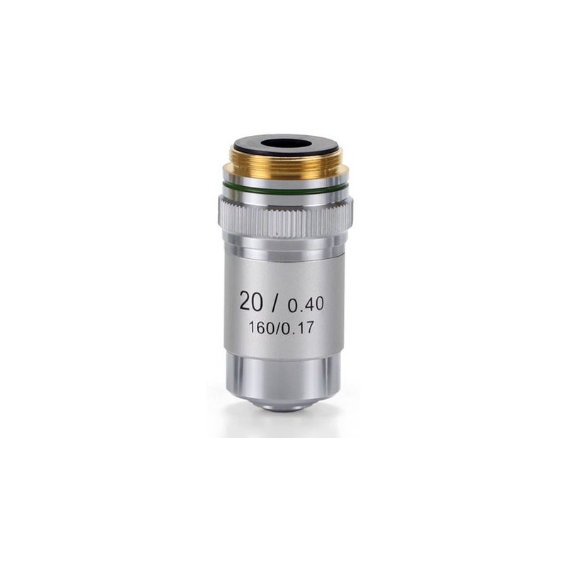 Euromex objetivo 20x/0.40 achro, DIN, EC.7020 (EcoBlue)