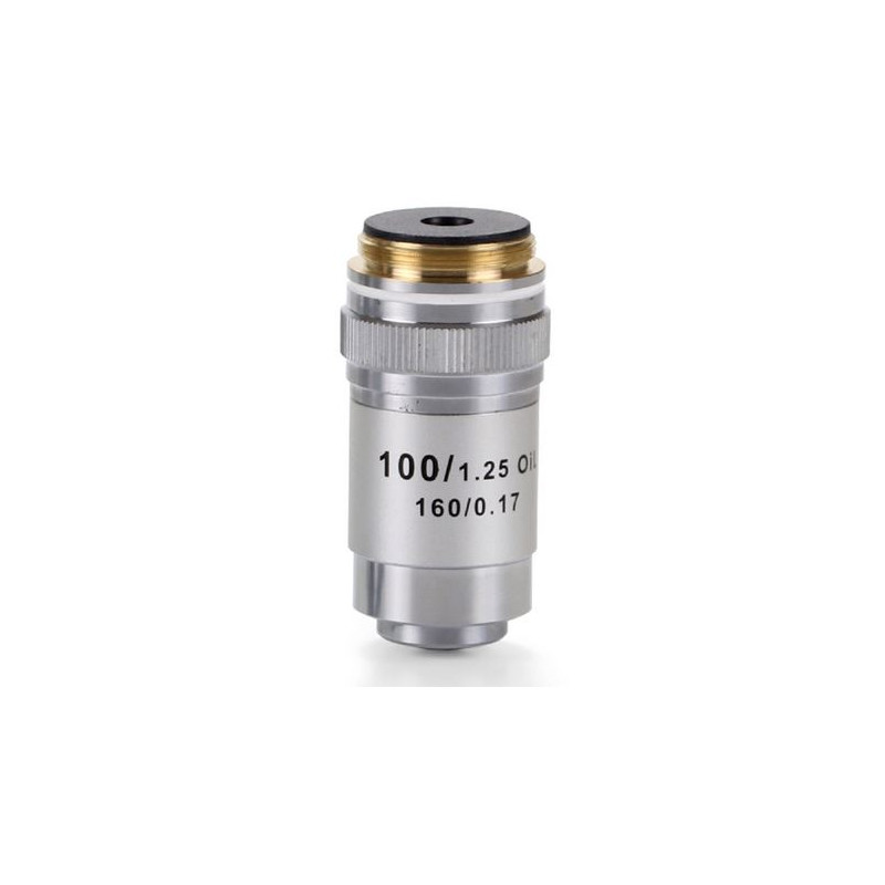 Euromex objetivo 100x/1.25 achro, DIN, mola, óleo, EC.7000 (EcoBlue)