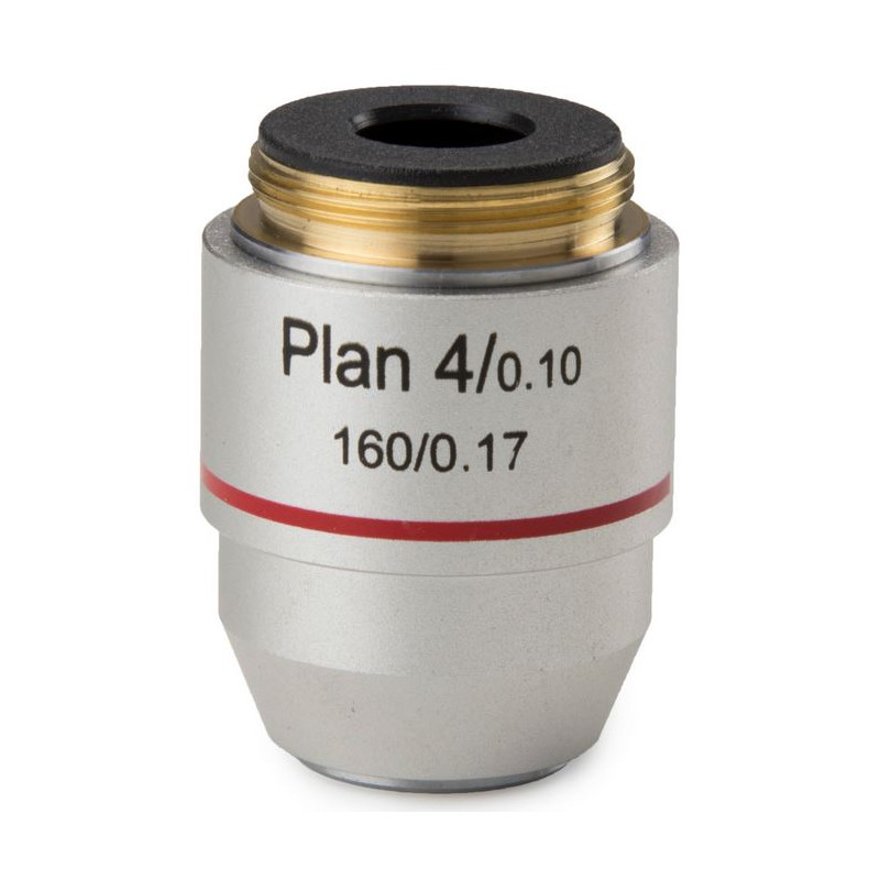 Euromex objetivo BB.8804 4X/0.10 plan, DIN microscope objective (BioBlue.lab)