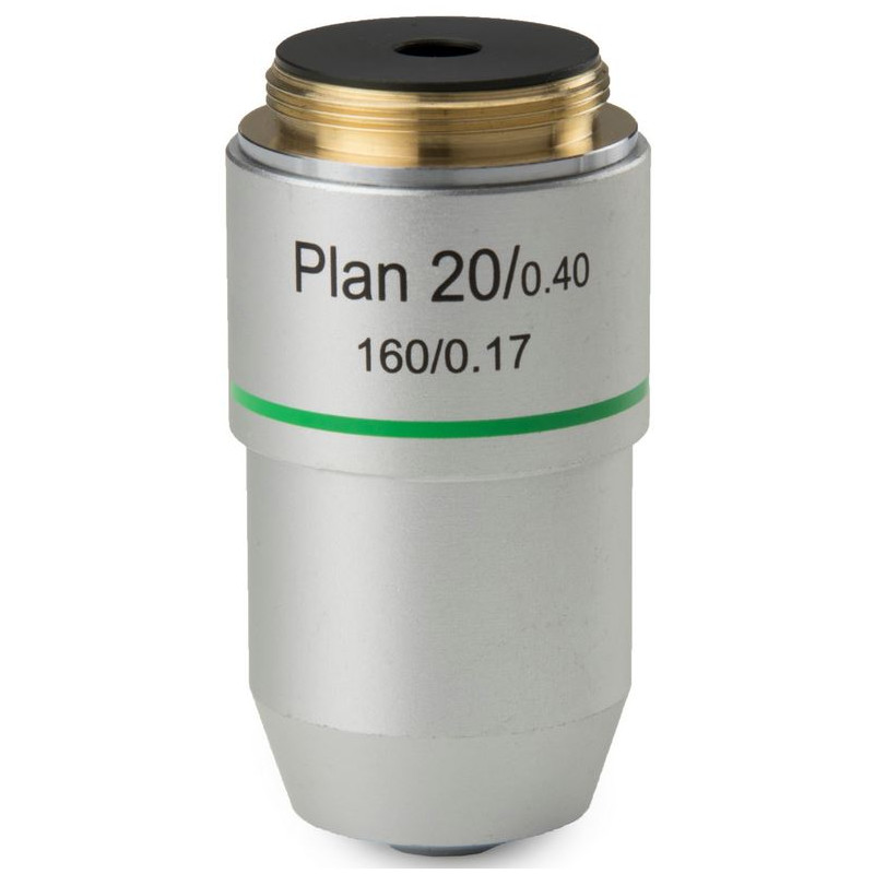 Euromex objetivo 20x/0.40 plano, DIN, BB.8820 (BioBlue.lab)