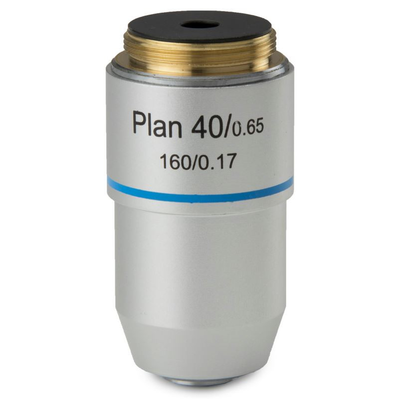 Euromex objetivo 40x/0,65 plana, mola, DIN, BB.8840 (BioBlue.lab)