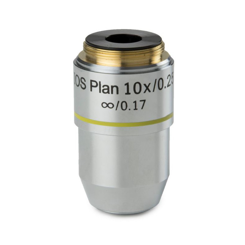 Euromex objetivo Plano 10x/0.25, infinito, BB.7210 (BioBlue.lab)