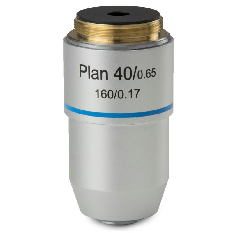 Euromex objetivo 40x/0.65 plano, mola, infinito, BB.7240 (BioBlue.lab)