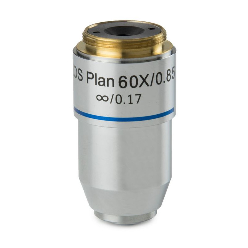 Euromex objetivo 60x/0.80 plano, mola, infinito, BB.7260 (BioBlue.lab)