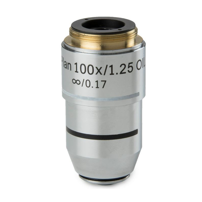 Euromex objetivo Plano 100x/1.25, infinito, óleo, BB.7200 (BioBlue.lab)