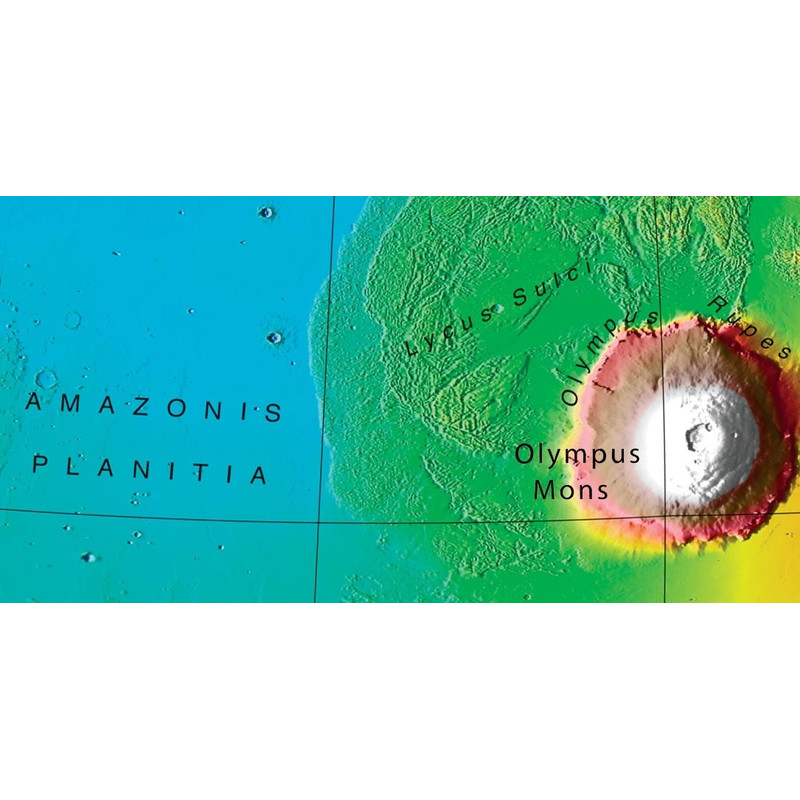 Sky-Publishing Globo Marte topográfico 30cm
