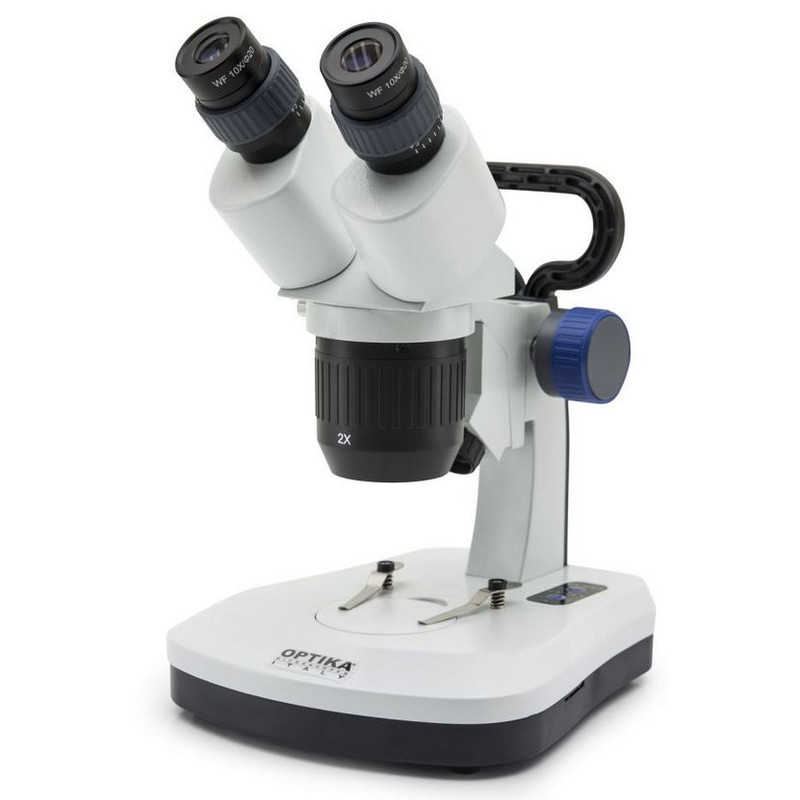 Optika Microscópio stéreo SFX-33, bino, 20x, 40x, braço fixo