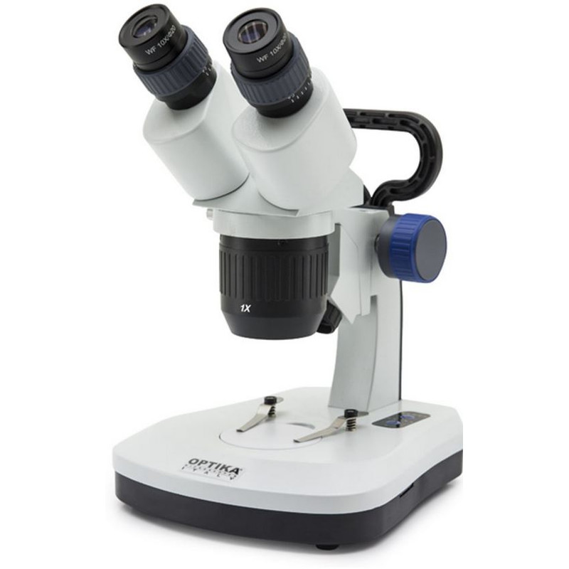 Optika Microscópio stéreo 10x, 30x, braço fixo, SFX-34