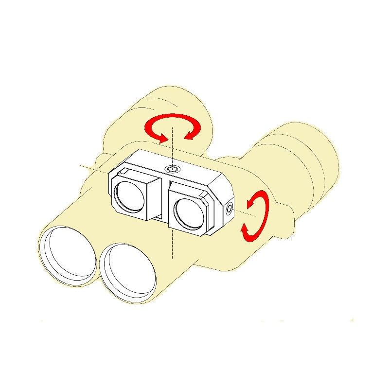Vixen Binóculo com estabilizador de imagem Atera H12x30 4.2° Vibration Canceller