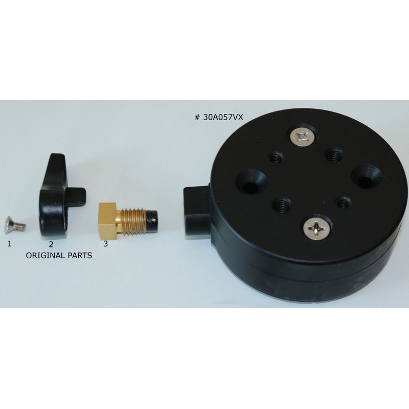 Geoptik Adaptadores para Trava em prisma na Montagem Celestron AVX
