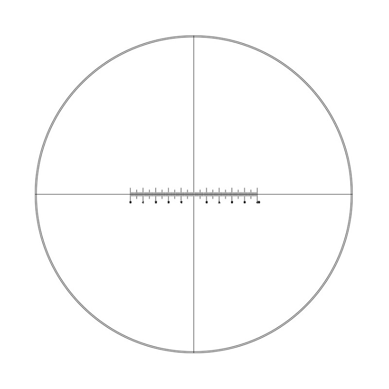 Motic Ocular Micrométrica WF10X/23mm, Determinação da proporção