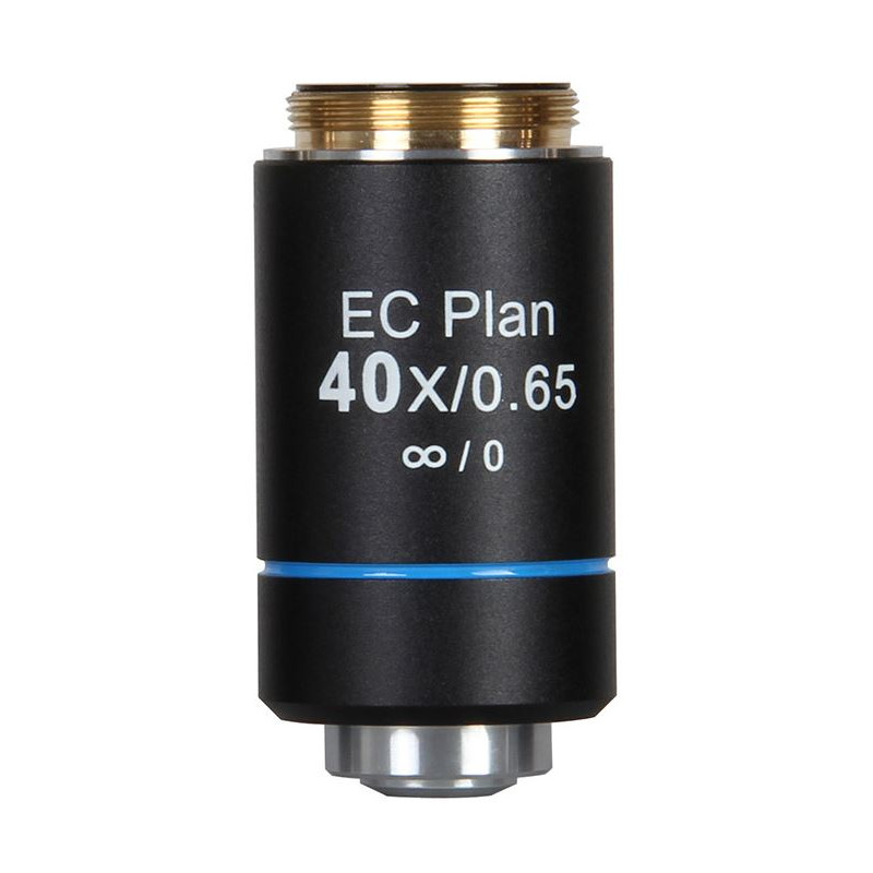 Motic Objetivo EC PL, CCIS, plano, achro, NGC 40x/0.65, S, u.i. 0.5mm (BA-310 Elite)