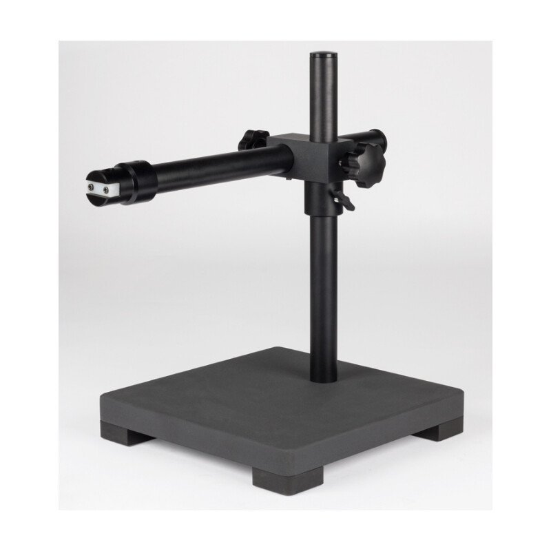 Motic Tripé universal para suporte de cabeça industrial, montagem de ligação por ficha Ø 15,8mm, Coluna de 600mm