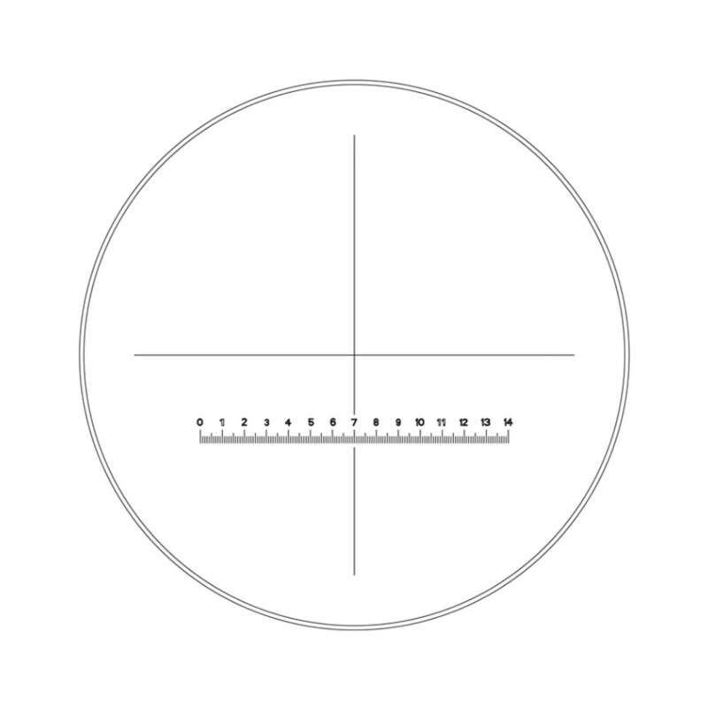 Motic Ocular de medição WF10X/20mm, 14mm/140, mira (SMZ-140)