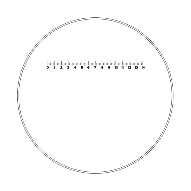 Motic Ocular de mediçãoWF10X/23mm, escala (14mm em 70 partes)
