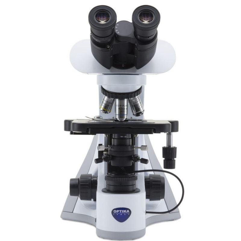 Optika Microscópio B-510DK, darkfield, trino, W-PLAN IOS, 40x-1000x, EU
