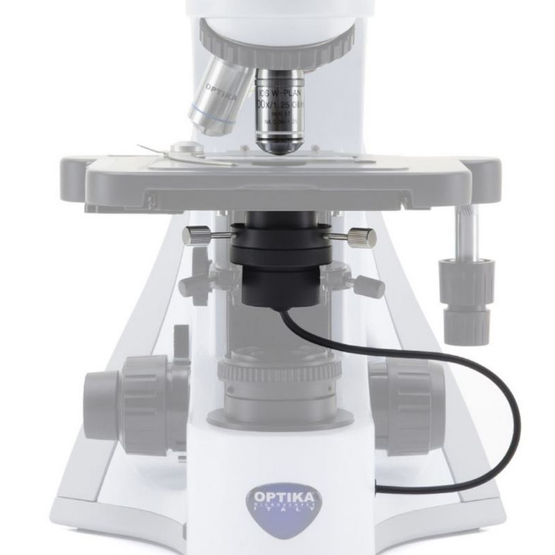 Optika Microscópio B-510DKIVD, trino, campo escuro, W-PLAN IOS, W-PLAN, 40x-1000x, IVD