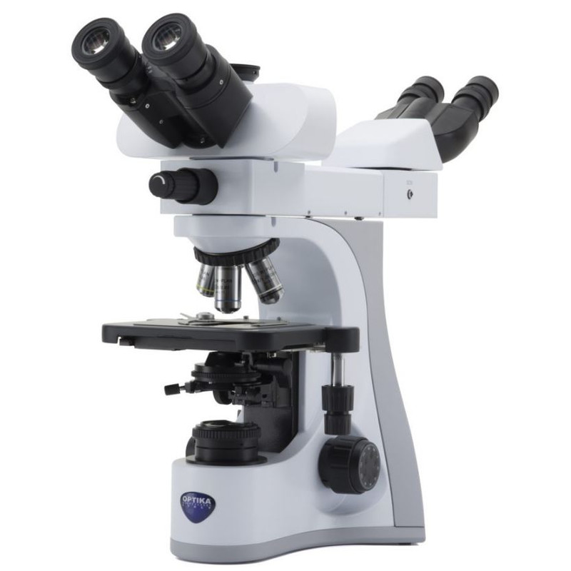 Optika Microscópio B-510-2FIVD, trino, 2 cabeças (frente a frente), W-PLAN IOS, 40x-1000x, IVD