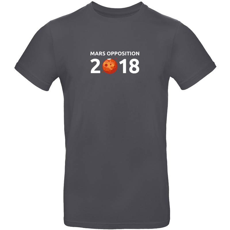 Omegon T-Shirt Mars Opposition 2018 - Tamanho 3XL cinzento