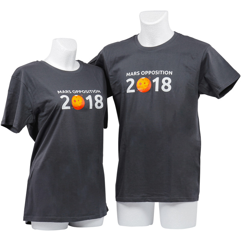 Omegon T-Shirt Mars Opposition 2018 - Tamanho 3XL cinzento