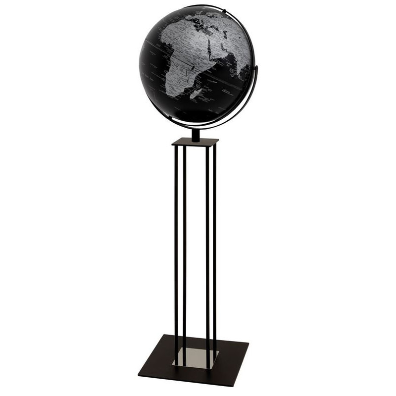 TROIKA Globo com pedestal Worldtrophy Matt Black 42,5cm