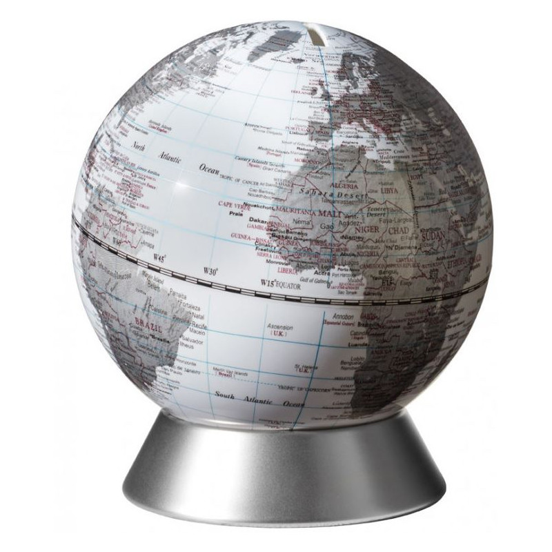 TROIKA Globo caixa de dinheiro Orion White 14cm