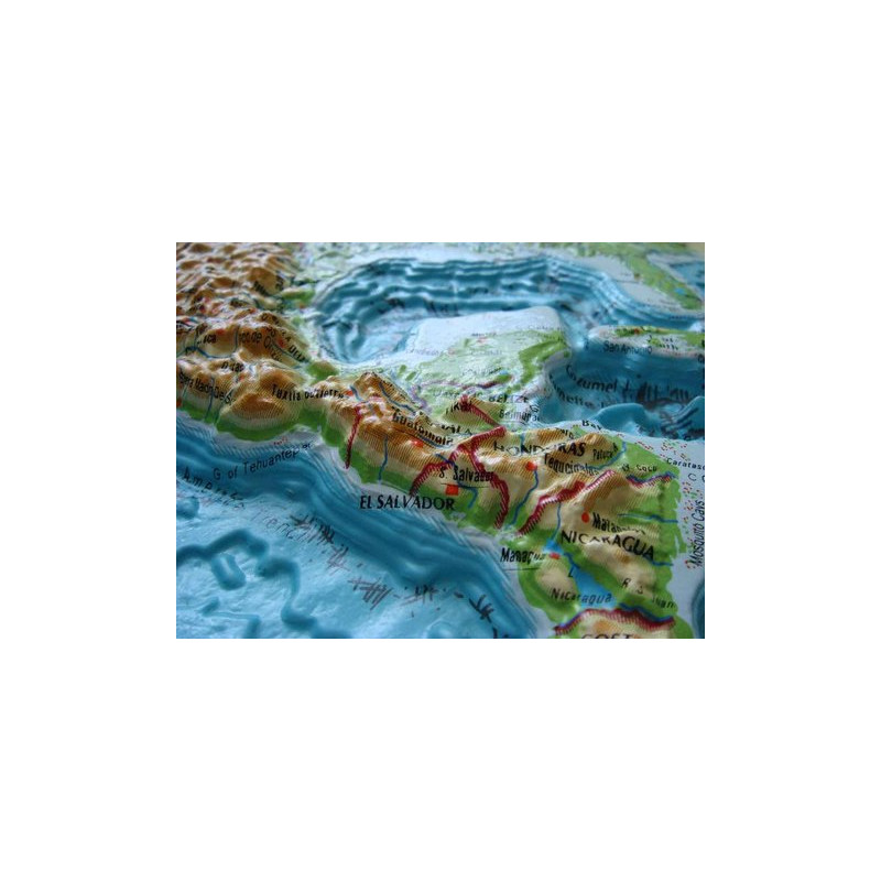 geo-institut Globo em relevo (Inglês) 65cm