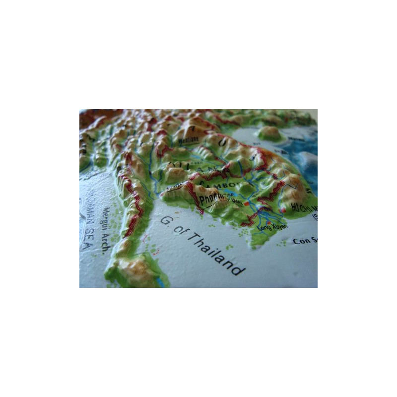 geo-institut Globo em relevo (Inglês) 65cm