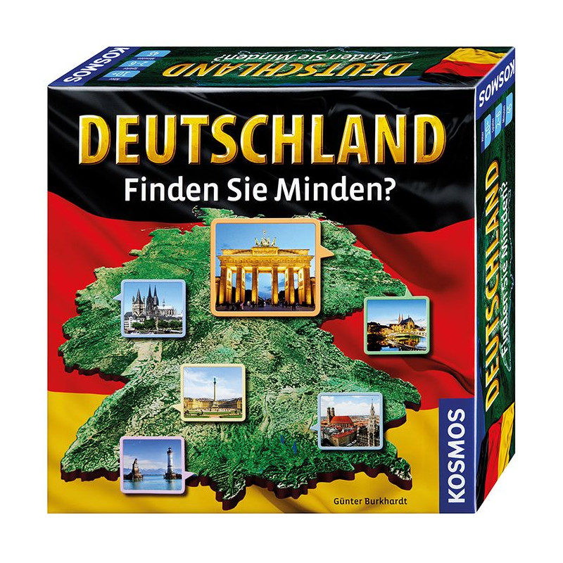 Kosmos Verlag Game Alemanha - Consegue encontrar Minden?