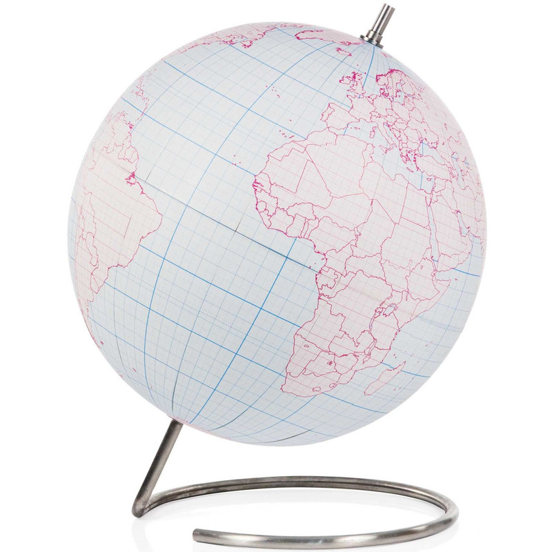 suck UK Globo Globe Journal 25cm Paint your globe