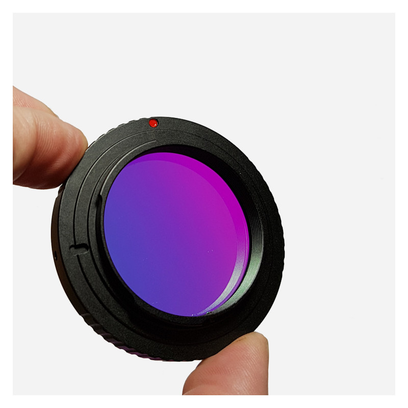 ASToptics Nikon T-Ring M48 com filtro UHC Filter integrado