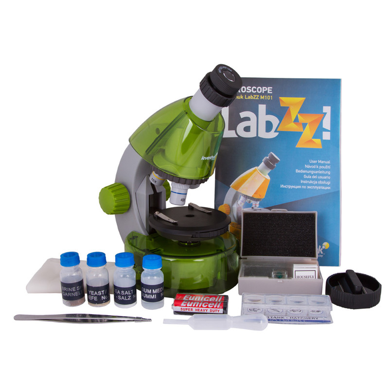 Levenhuk Microscópio LabZZ M101 Lime